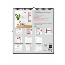 Wall calendar Finocam Paper 2025 21,5 x 32,5 cm