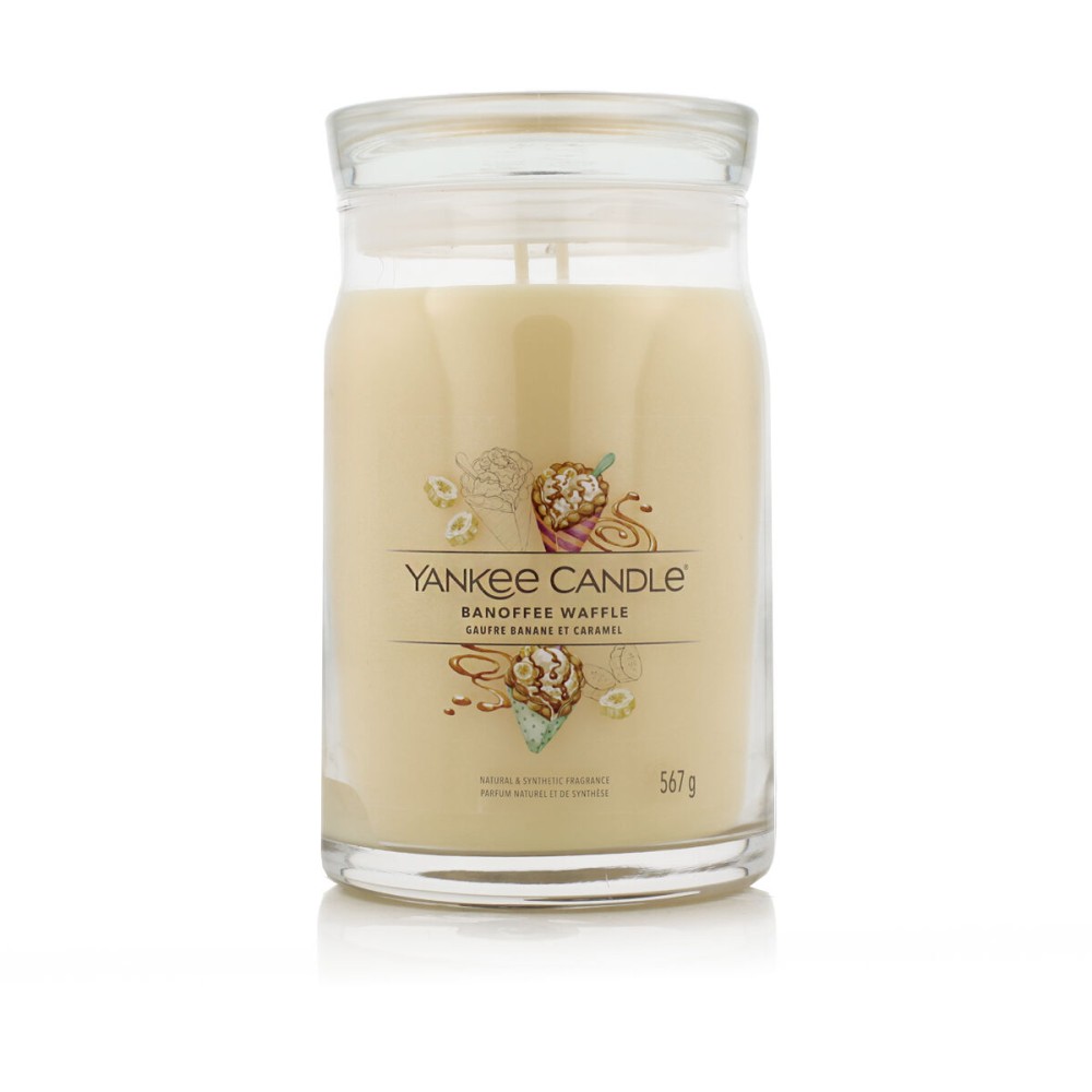 Scented Candle Yankee Candle Signature Large Jar Banoffee Waffle 567 g