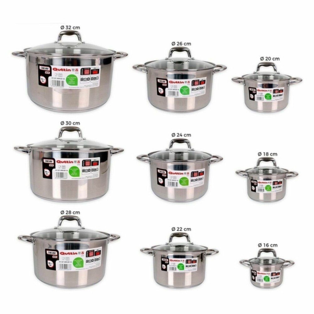 Pan Quttin 139513 Steel 10 L (2 Units)