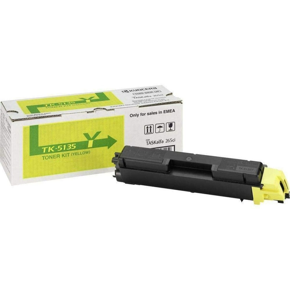 Toner Kyocera TK-5135Y Jaune Noir