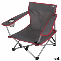 Chaise de camping pliante Aktive (4 Unités)