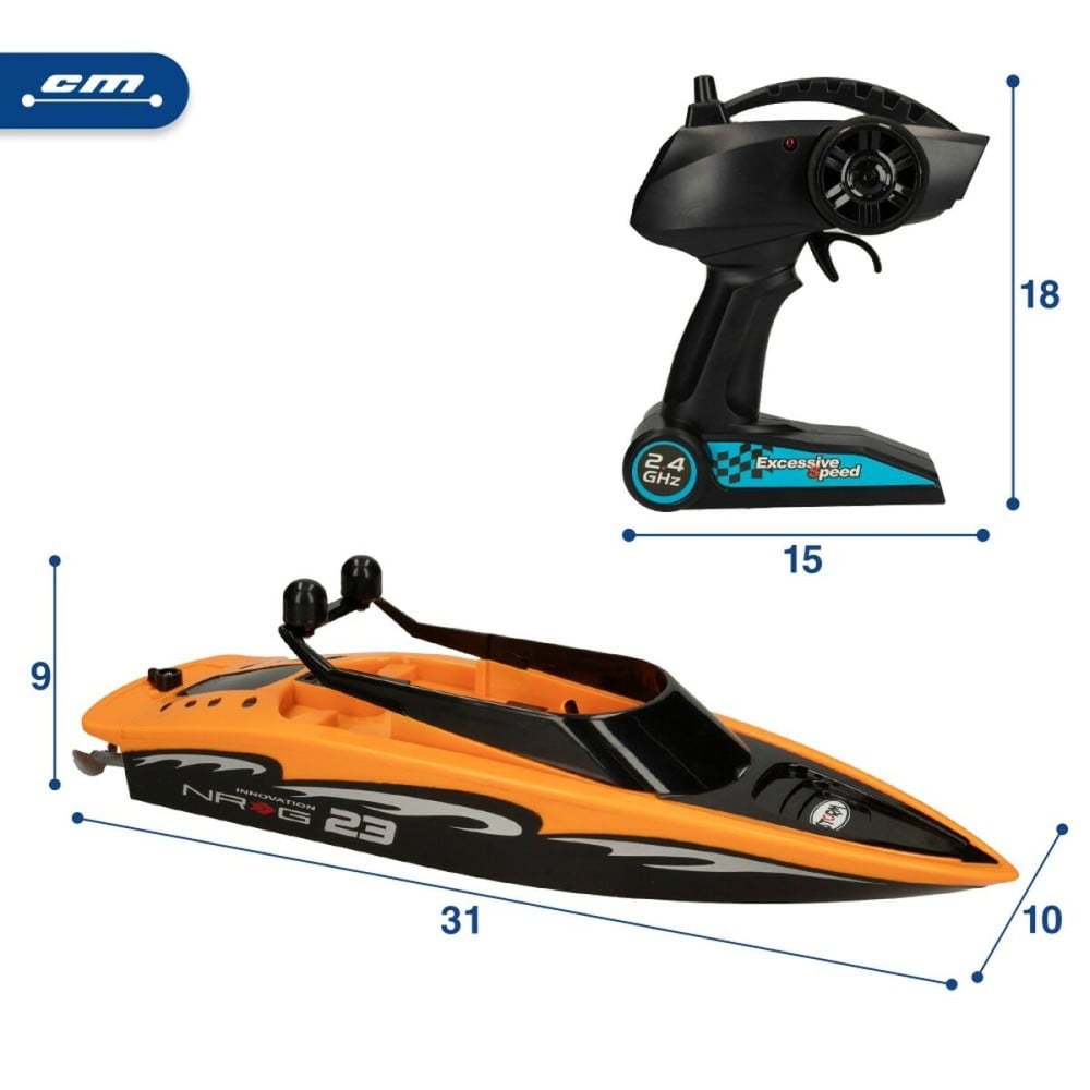 Radio-controlled boat Colorbaby (2 Units)