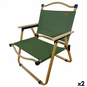 Chaise de camping pliante Aktive (2 Unités)