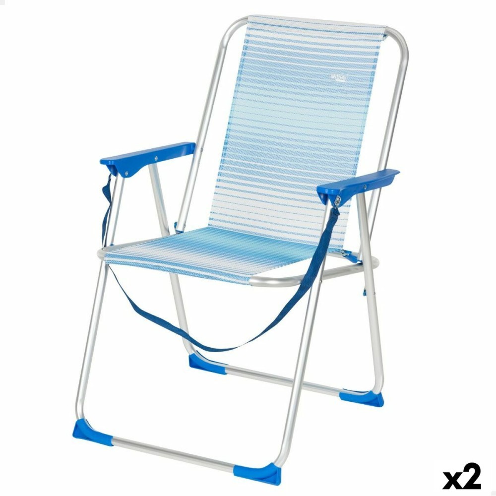 Chaise de Plage Aktive 44 x 76 x 45 cm