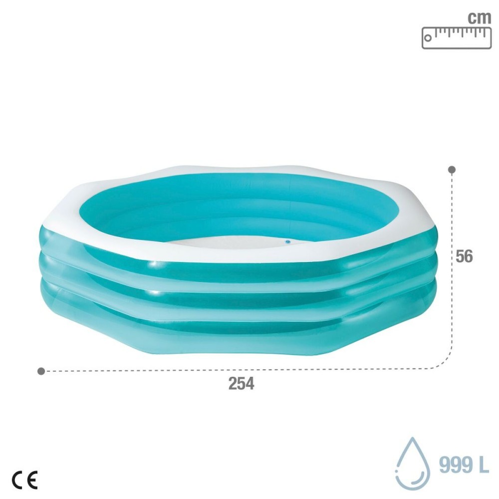 Inflatable pool Intex 254 x 56 x 254 cm (2 Units)