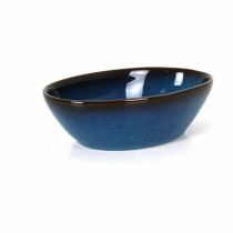 Schüssel für Vorspeisen La Mediterránea Pica-pica Blau Oval 14,2 x 8,5 x 4,2 cm (24 Stück)