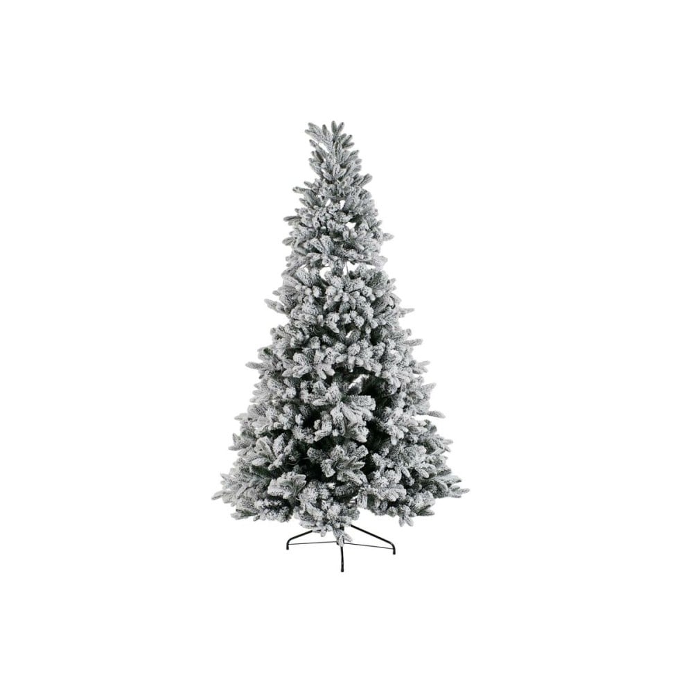 Christmas Tree DKD Home Decor White Green Polyethylene Snowfall 140 x 140 x 210 cm