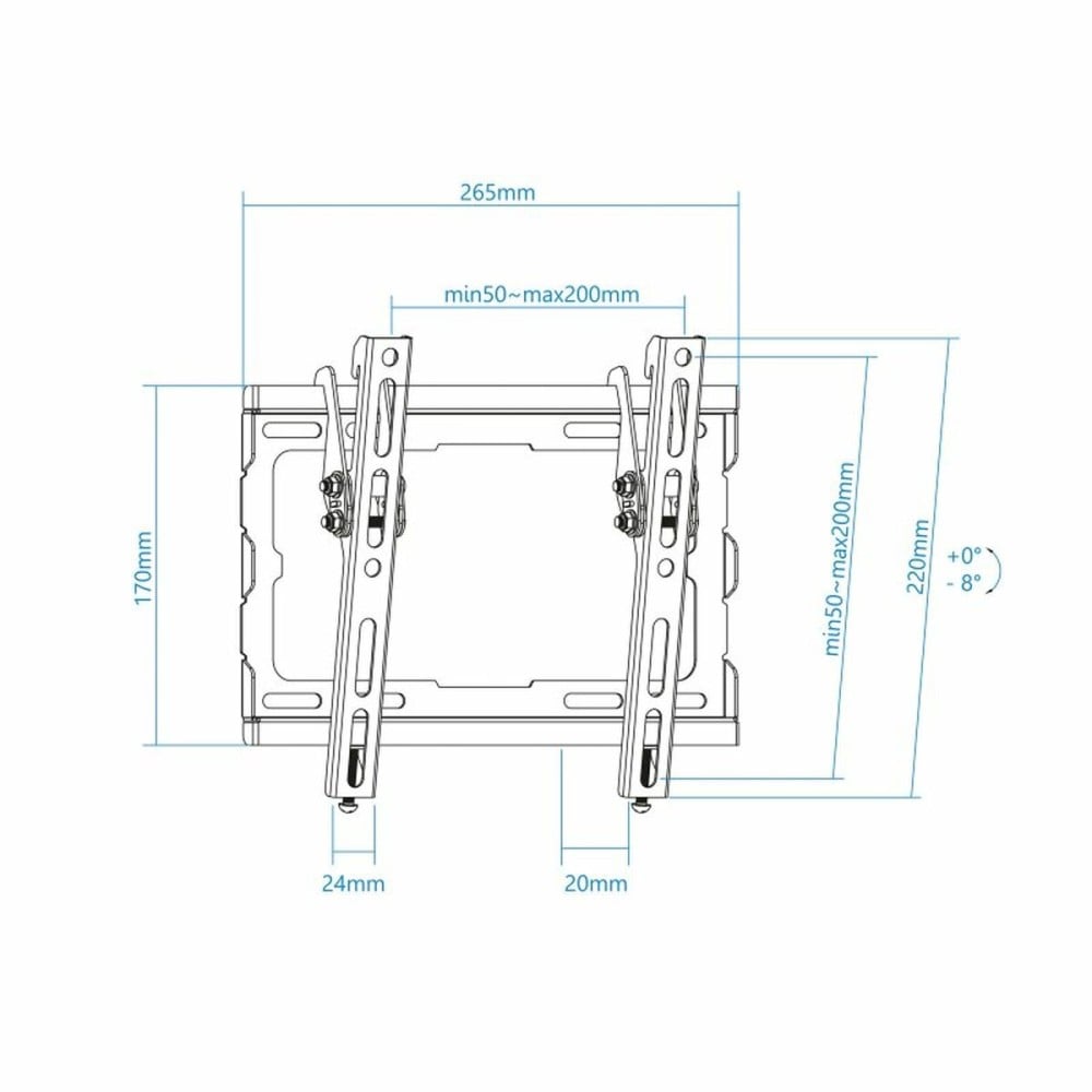 TV Mount TooQ LP1044T-B