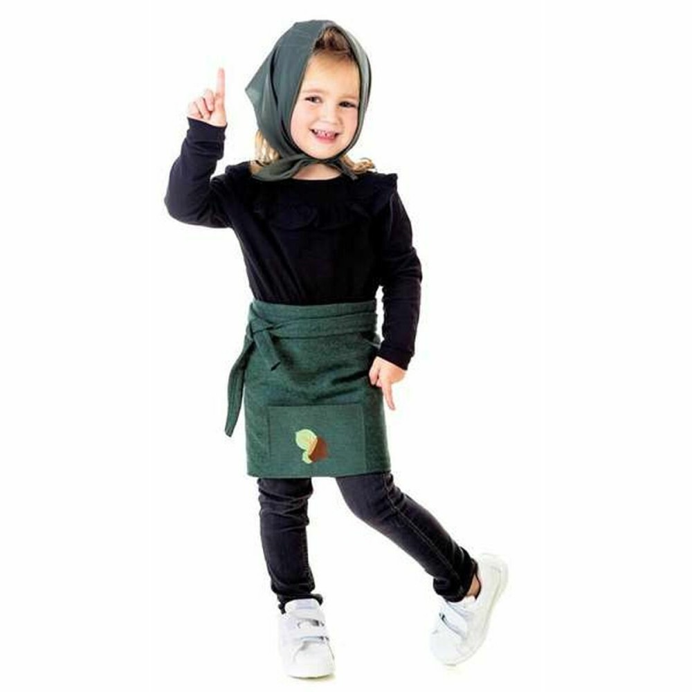 Costume for Children Green Chestnut seller, female