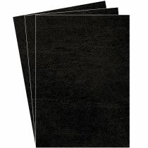 Couvertures de reliure Fellowes Delta 100 Pièces Noir A4 Carton (10 Unités)