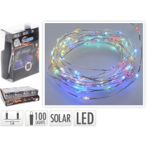 Guirlande lumineuse LED Lifetime 7 m 2 m Multicouleur Solaire