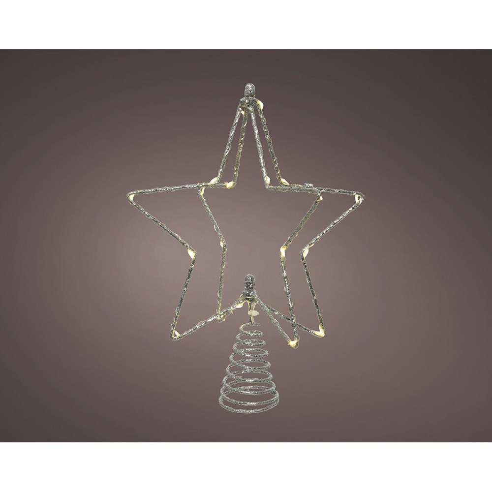 Christmas star Lumineo Silver Cable 20 x 5 x 25 cm MicroLED