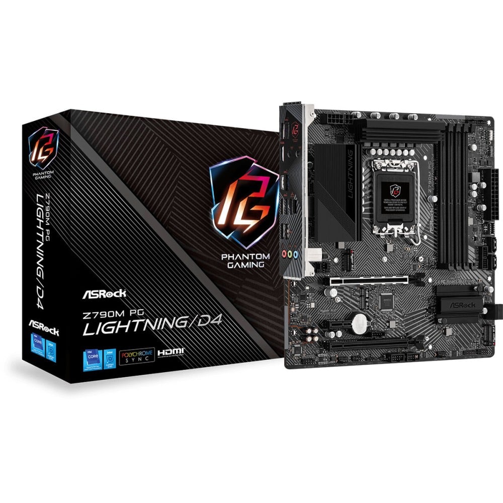 Motherboard ASRock Z790M PG Lightning/D4 LGA 1700 INTEL Z790