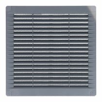 Grille de ventilation EDM 87703 Gris 15 x 15 cm