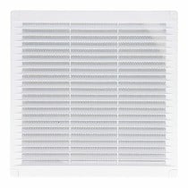 Grille de ventilation EDM 87700 Blanc 10 x 10 cm