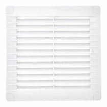 Grille de ventilation EDM 87702 Blanc 15 x 15 cm