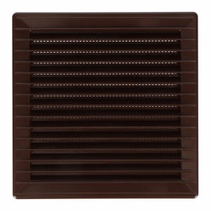 Ventilation grille EDM 87729 Brown 14 x 14 cm