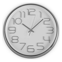 Wall Clock Versa Plastic (4,5 x 30 x 30 cm)