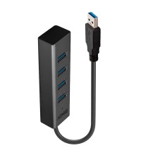 Hub USB LINDY 43324 Schwarz