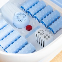 Klappbares Fußbad mit Rollen und Hydromassage Footopy InnovaGoods (Restauriert A)