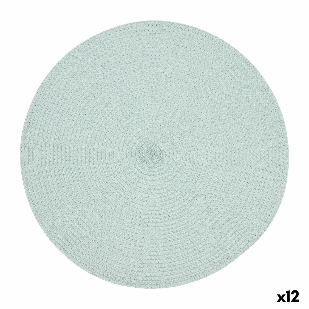 Place mat Quid Vita Aqua Blue Plastic 38 cm (Pack 12x)