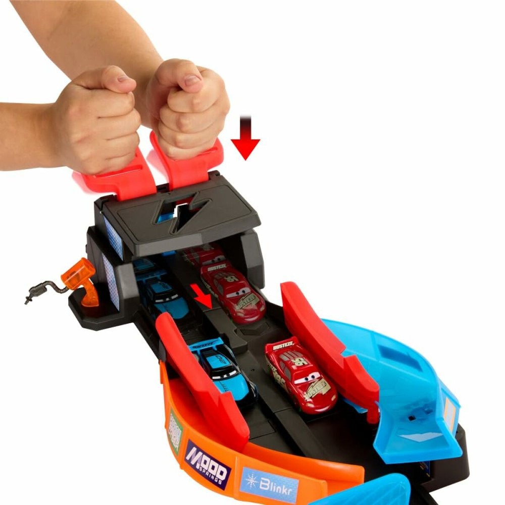 Piste lanceur Mattel Glow Racers Fluorescent