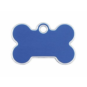 Identification plate Imarc Bone Blue