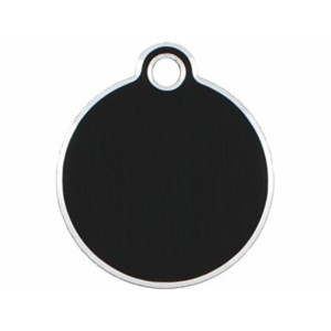 Identification plate Imarc Circle Black