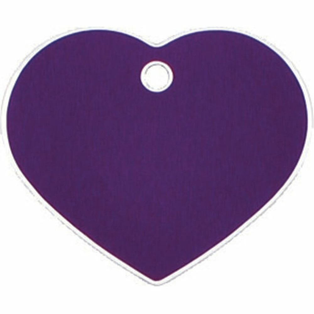 Identification plate Imarc Heart Lilac