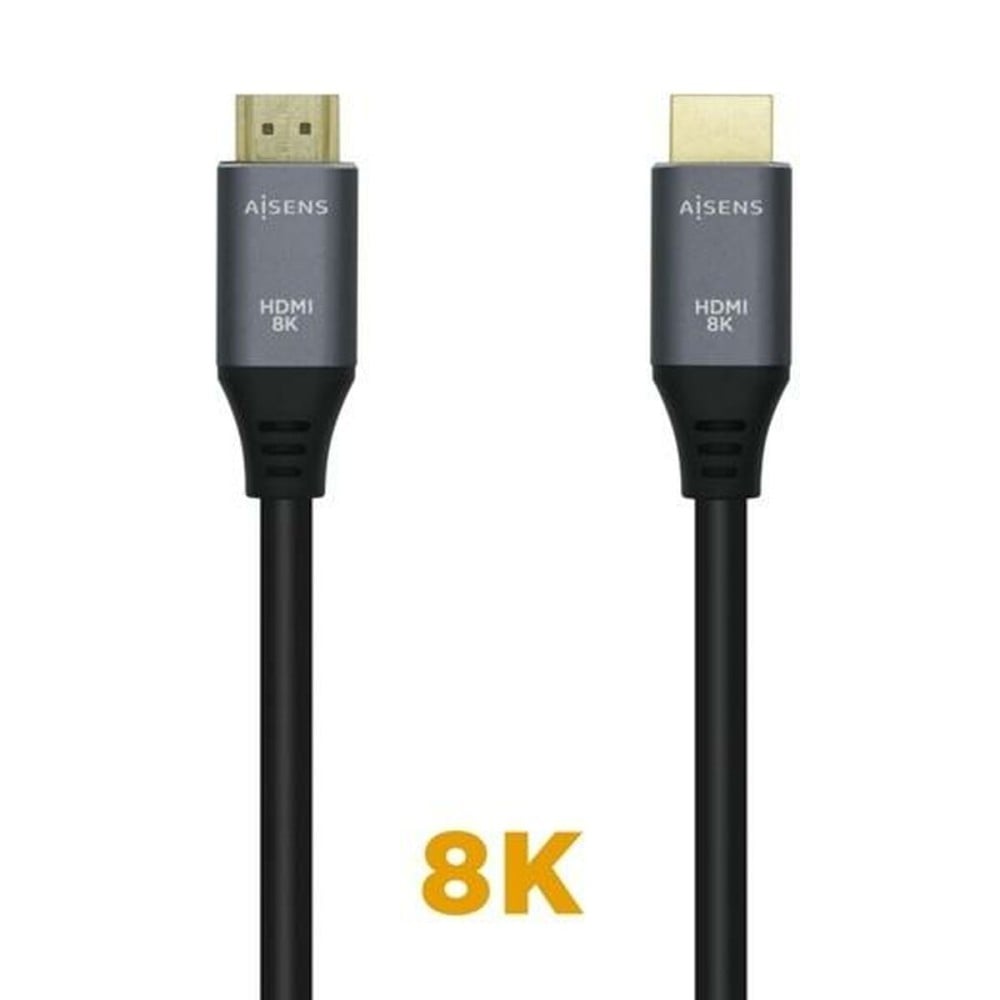 Câble HDMI Aisens A150-0426 Noir Gris 1 m