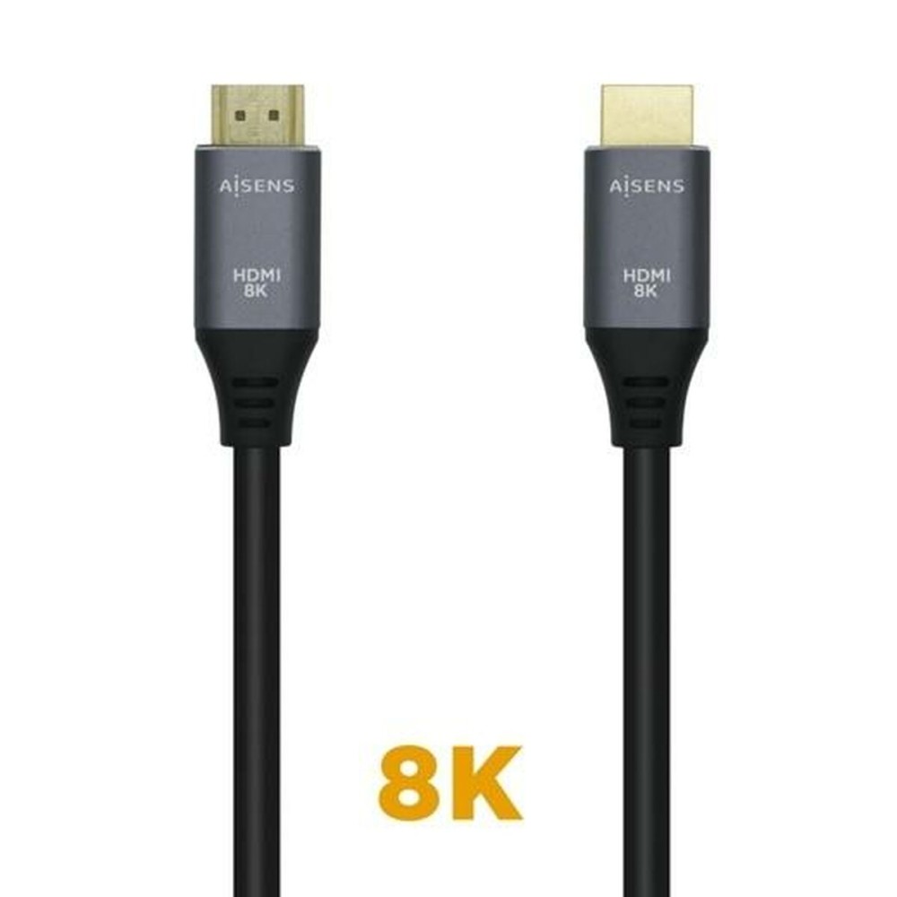 HDMI Kabel Aisens A150-0426 Schwarz Grau 1 m