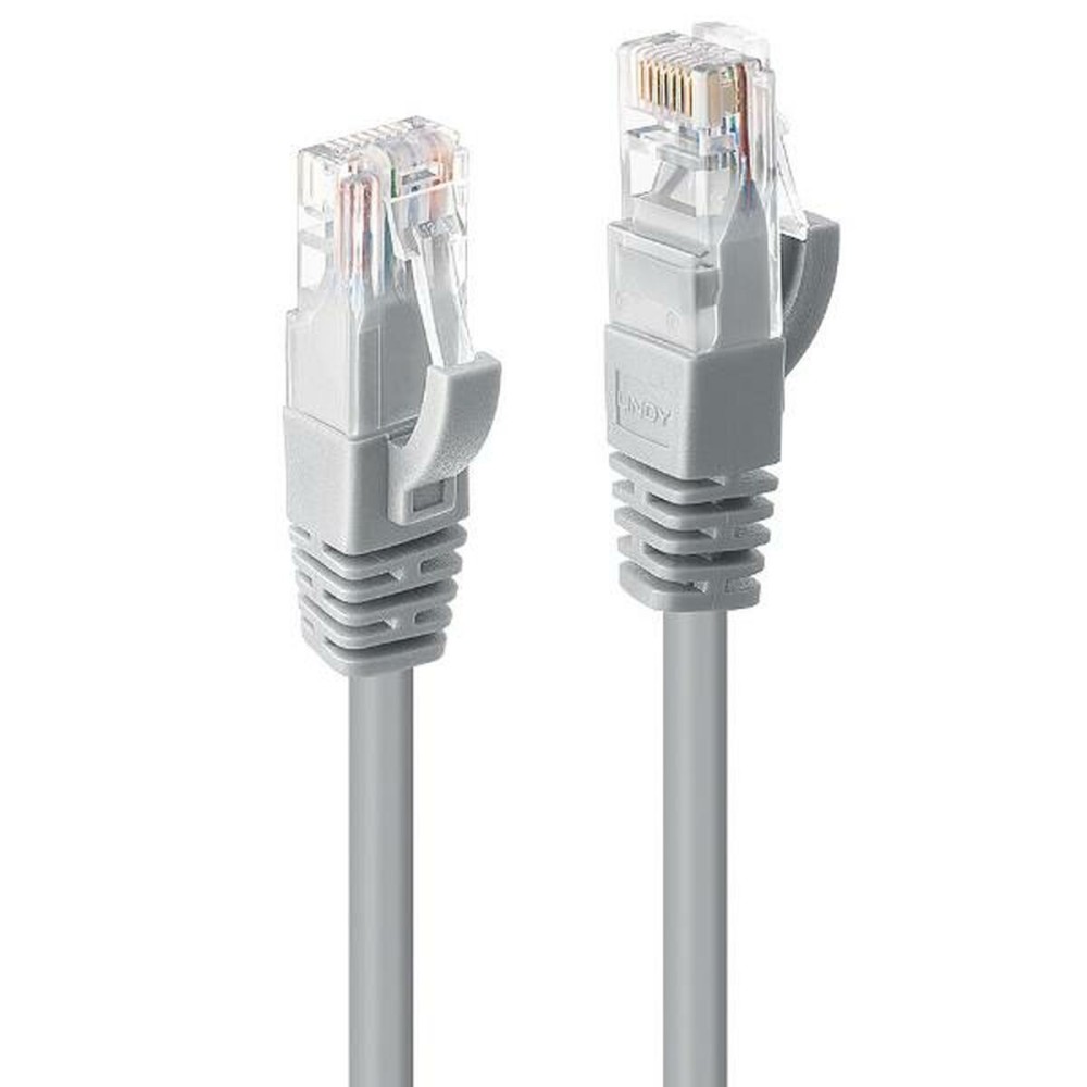 Câble Ethernet LAN LINDY 47670 Gris 7,5 m 1 Unité