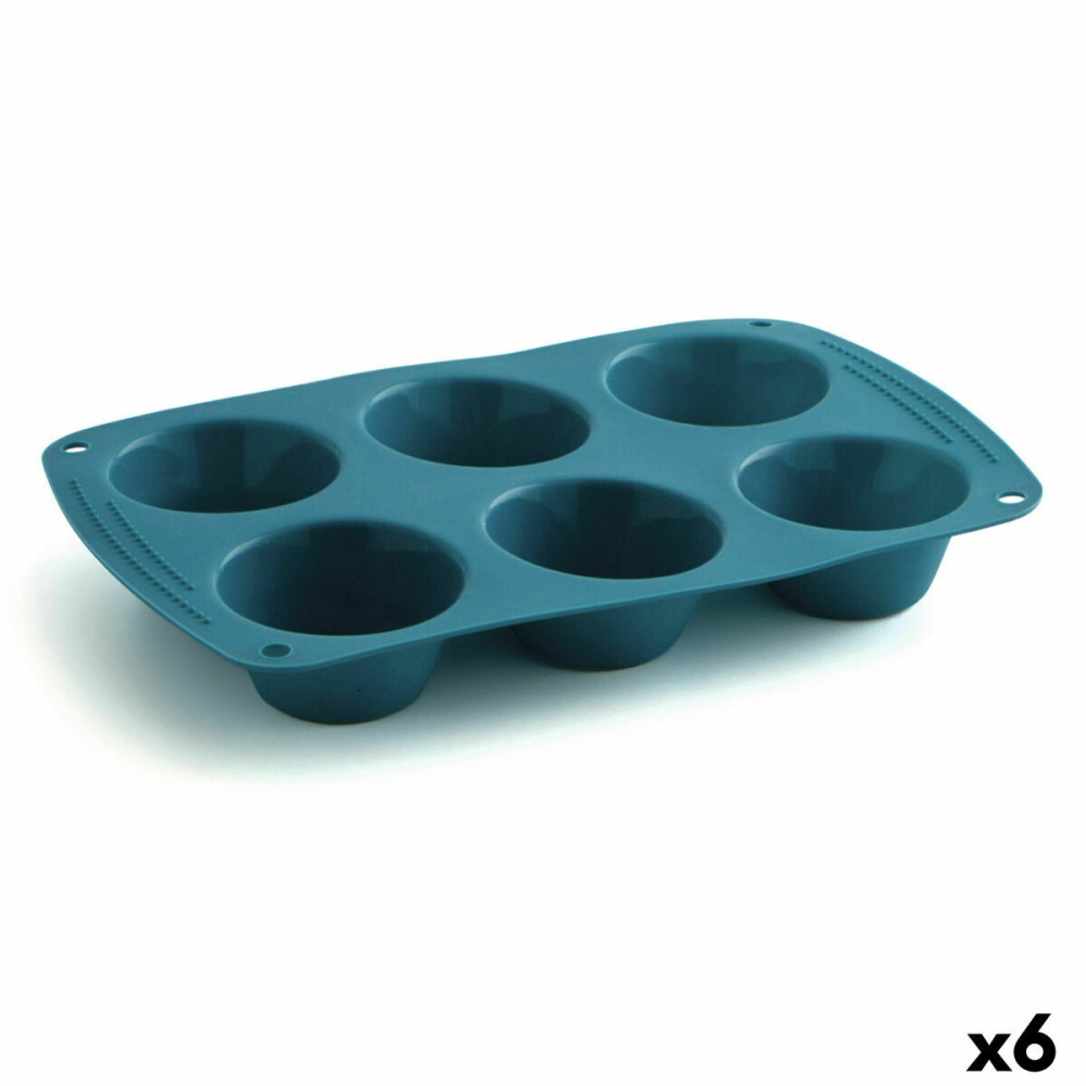 Moules à Muffins Quid Silik One (26,5 x 16,6 cm) (Pack 6x)