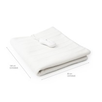 Elektrisches Wärmeunterbett für Einzelbett Krewarm InnovaGoods 60 W 80 x 150 cm Weiß