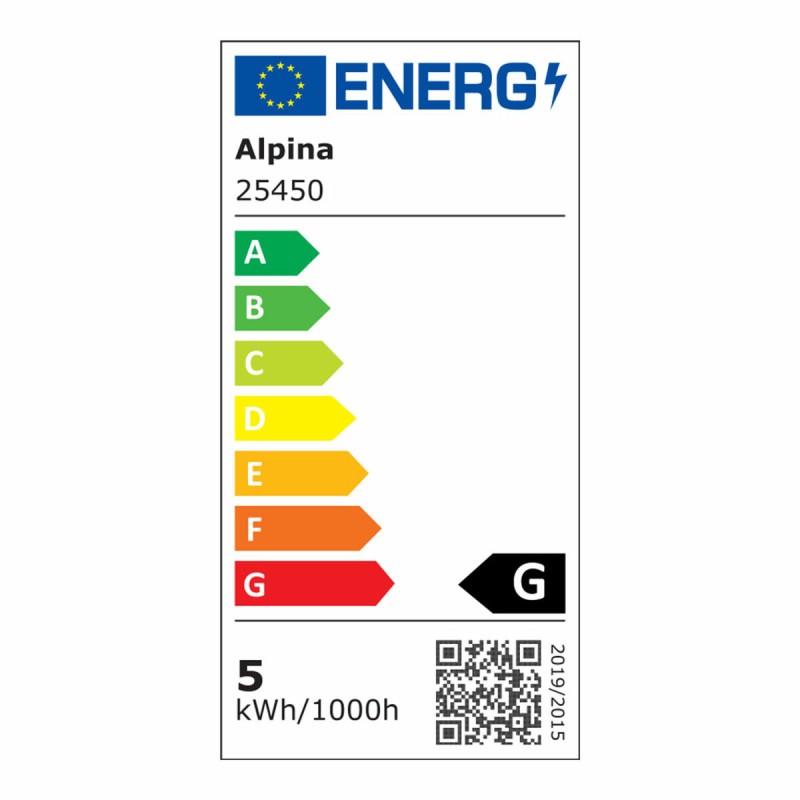 Smart Light bulb Alpina RGB Wi-Fi 5 W 4,9 W E27 1800-6500 K 360 Lm