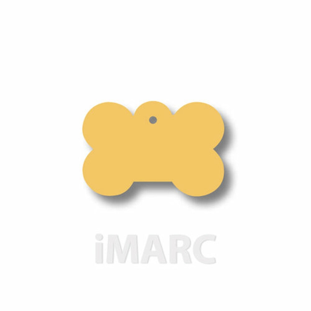 Identification plate Imarc Bone Yellow