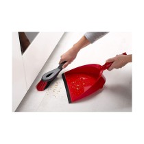 Sweeping Brush and Dustpan Cleaning Set Vileda Red Plastic