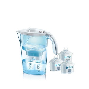 Carafe Filtrante LAICA Bi-Flux J9047WS Pack Filtres x 3 Transparent polypropylène (2,3 L)