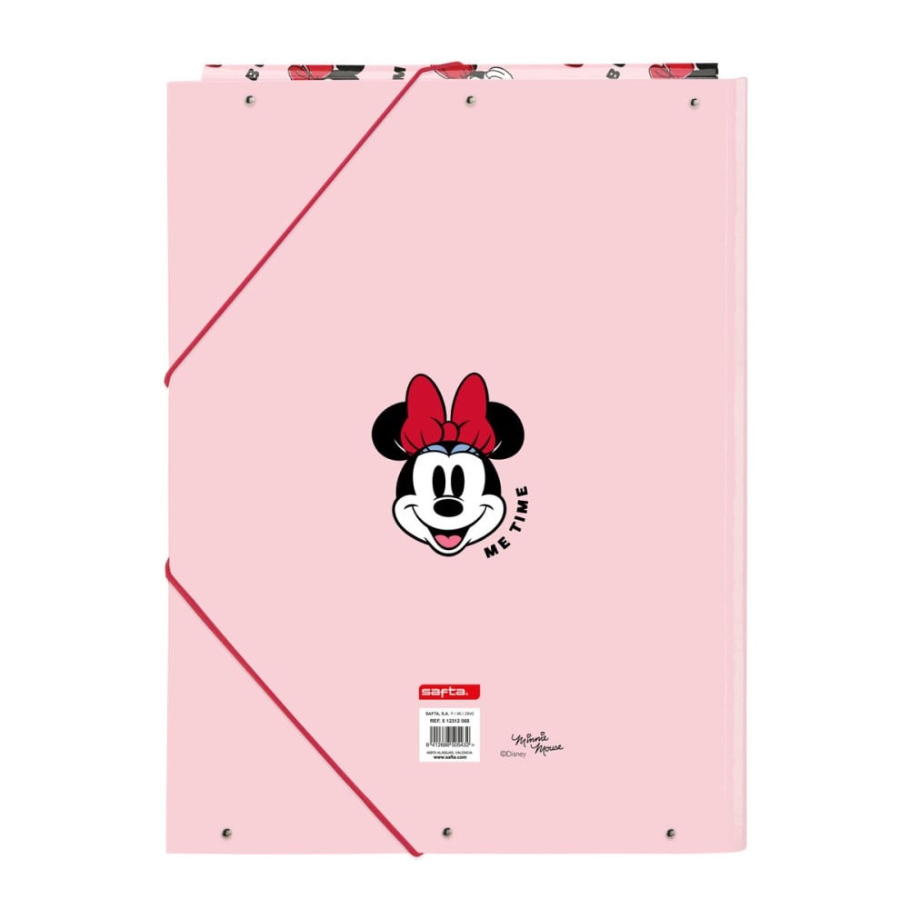 Classeur Minnie Mouse Me time Rose A4