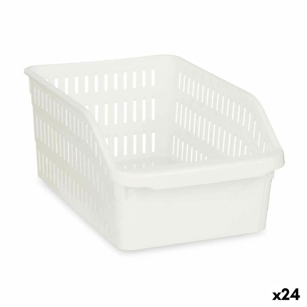 organisateur pour frigo Kinvara 03 1067 Blanc 20,3 x 12,8 x 30,5 cm (24 Unités)