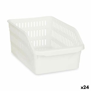 organisateur pour frigo Kinvara 03 1067 Blanc 20,3 x 12,8 x 30,5 cm (24 Unités)