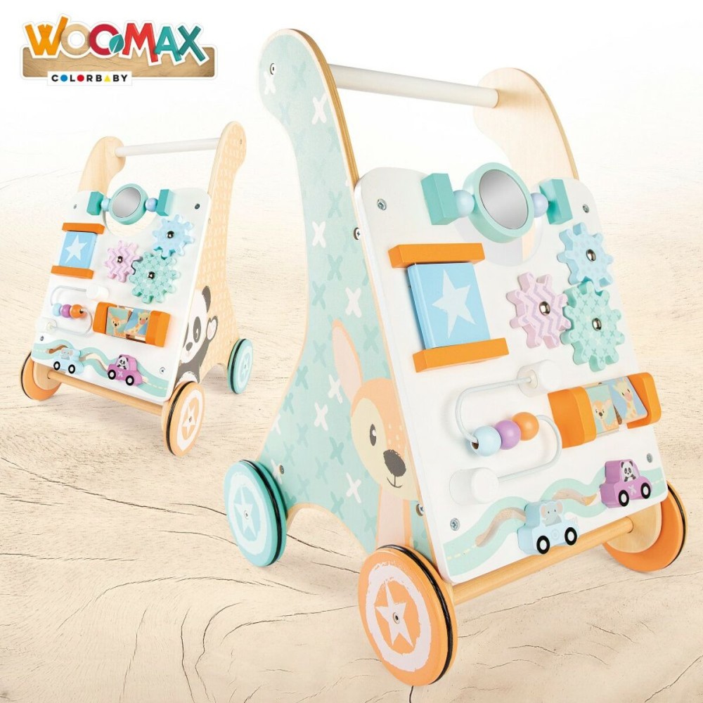 Wheeled walking frame Woomax Activity centre 2 Units 29,5 x 47 x 33 cm