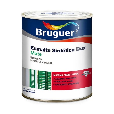 Synthetische Emaille Bruguer Dux Schwarz 750 ml Mattierend