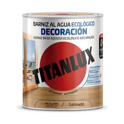 Wasserlack Titanlux m21100034 750 ml Farblos Satin