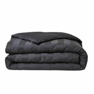 Bettbezug-Set TODAY Satin Schwarz 220 x 240 cm