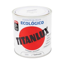 Acrylic polish Titanlux 01t056614 Ecological 250 ml White Satin finish