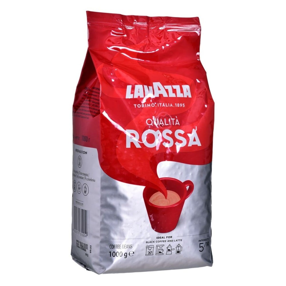 Café en grains Lavazza Qualità Rossa 1000g 1 kg