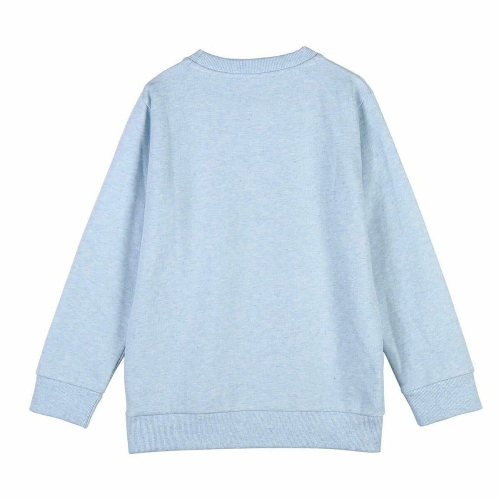 Sweat sans capuche unisex Stitch Bleu clair