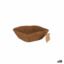 Multi-purpose basket Privilege   wicker Squared 17 x 17 x 7 cm (18 Units)