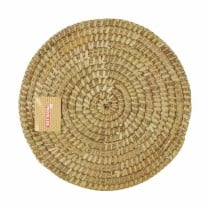 Table Mat Privilege Korne Brown wicker Ø 30 cm (18 Units)